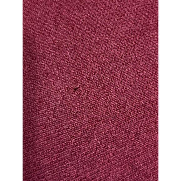 Pine Cone Hill Lambswool Throw Blanket Knit Bordered Quilt Purple Brown Luxury - Picture 3 of 14